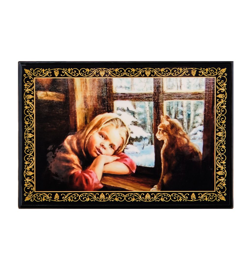 Народные промыслы ШК-11/15-C Шкатулка в технике декупаж (11х16х4)