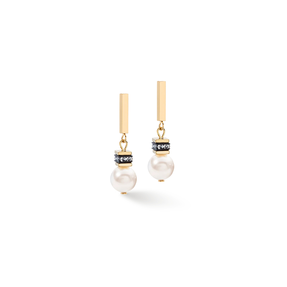 Серьги Coeur de Lion White-Gold 4081/21-1416