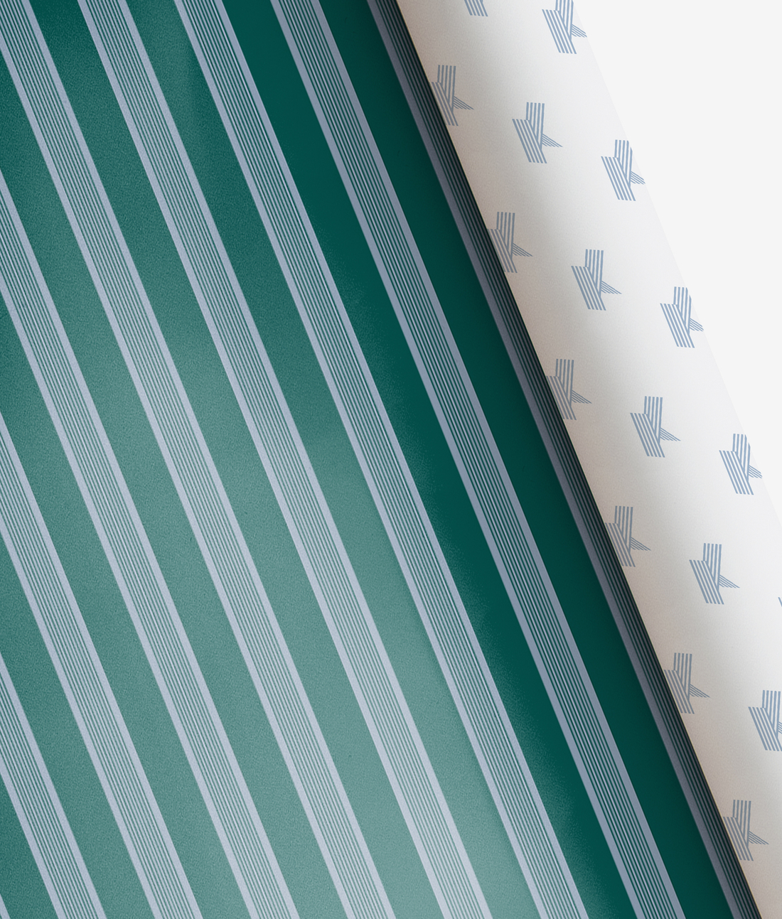 Подарочная упаковка MINTY STRIPES