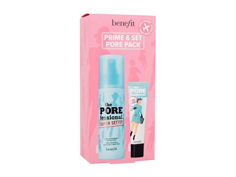 Prime and Set Pore Pack decorative cosmetics gift set