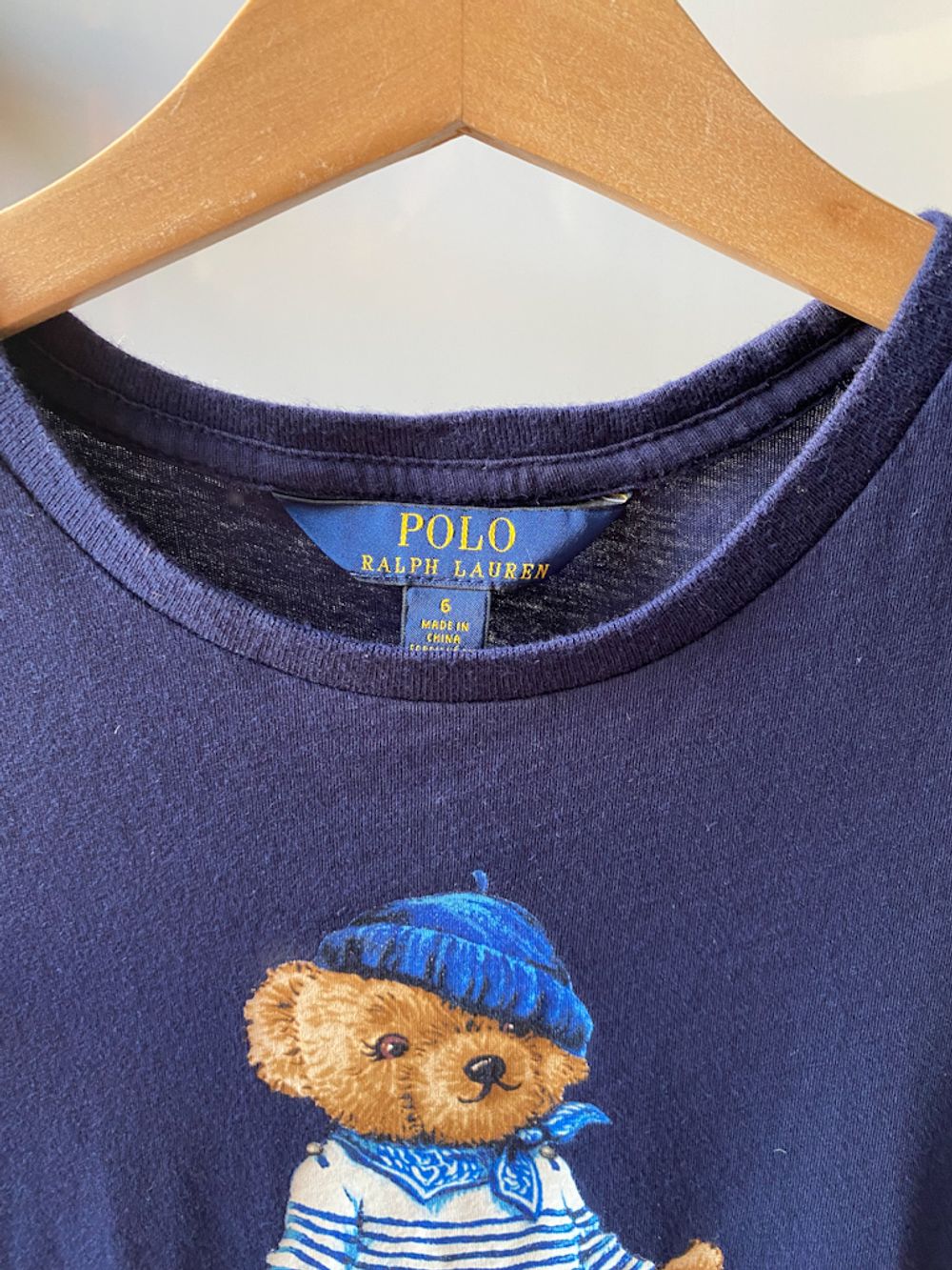 Хлопковая футболка  Ralph Lauren, 116