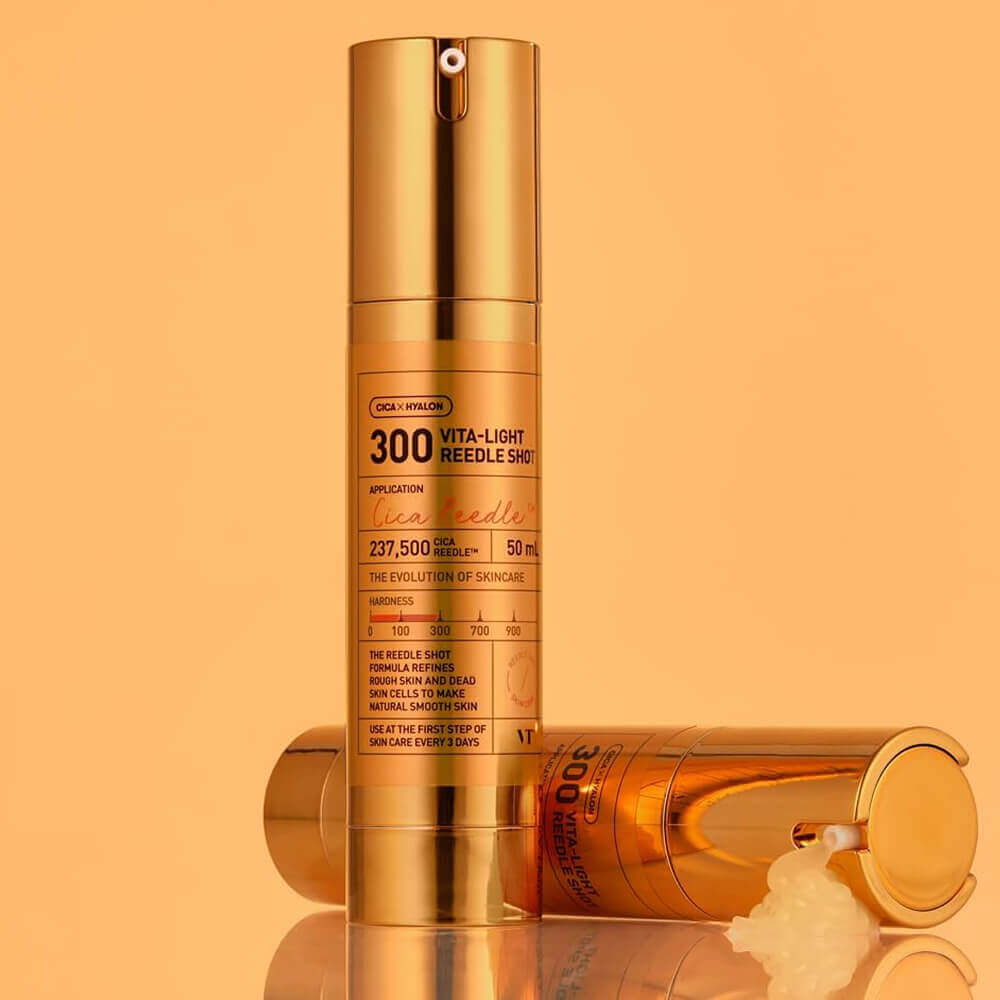 VT Cosmetics Vita-Light Reedle Shot 300 интенсивная бустер-сыворотка с микроиглами и витамином C