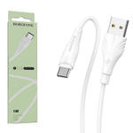 Кабель USB - TypeC BOROFONE BX18 (белый) 1м