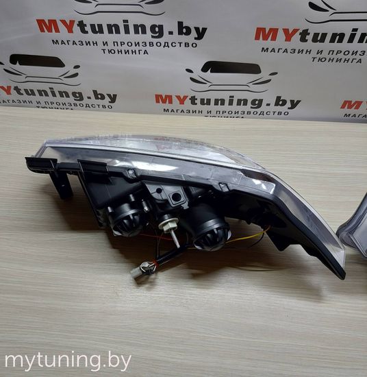 Передние фары daylight chrome для Renault Megane 2(II)