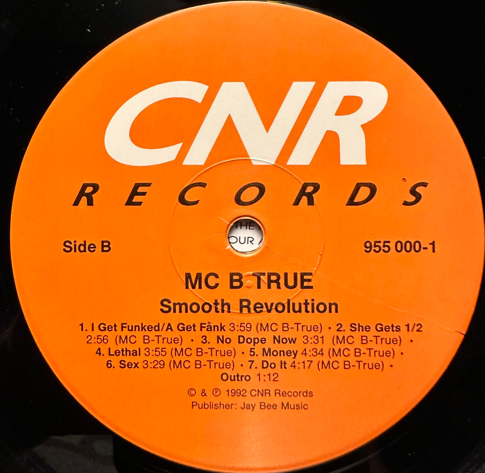 MC B-True - Smooth Revelation (Швеция 1992г.)