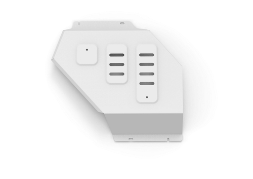 Защита заднего электродвигателя Rival для BYD Song Plus АКПП 4WD 2023-н.в., алюминий 3 мм, с крепежом, штампованная, 333.0705.1