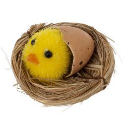 GAEM Набор из 6 изделий декоративных "Гнездо пасхальное" (6*5*4), L17 W11,5 H4 см