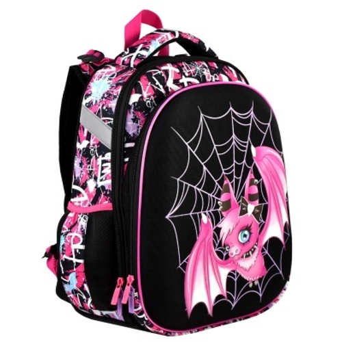 Ранец школьный Феникс+ арт.61161/ 4 ГЛАМУРНАЯ МЫШКА (27,5x37,5x14,5 см,