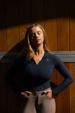 LONG SLEEVE SECOND SKIN NAVY