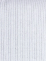 Шапка с ушками для девочки трикотажная на завязках