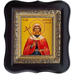 Мелитина Маркианопольская Святая мученица. Икона на холсте.