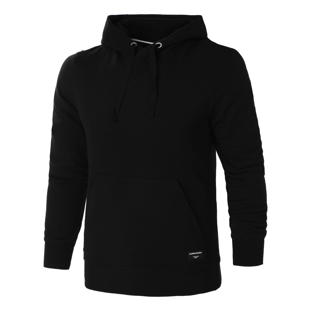 Мужская кофта теннисная Björn Borg Centre Hoody Men - Black, White