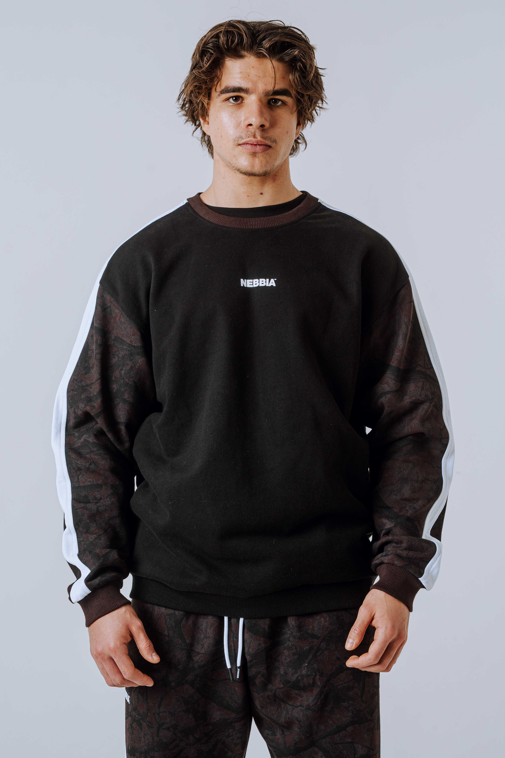 Кофта Relaxed Sweatshirt POWER 903 DARK BROWN CAMO