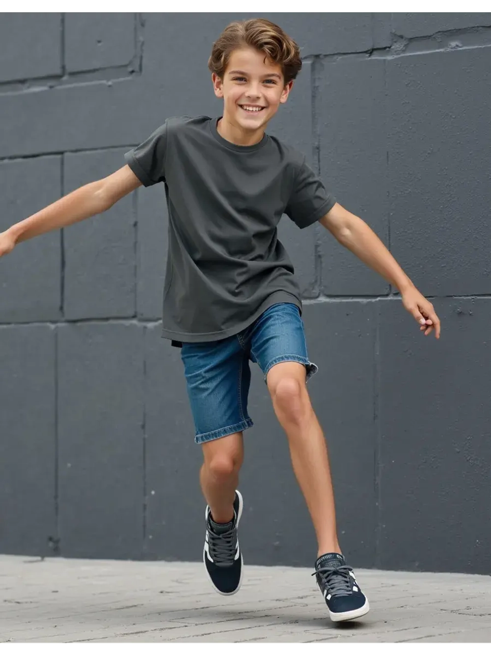 Футболка детская базовая летняя