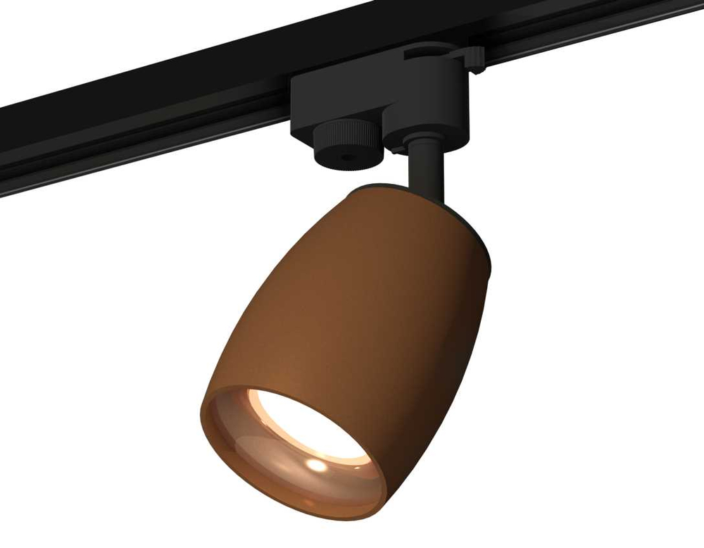 Комплект трекового светильника Ambrella light Track System XT1124035 SCF/PPG кофе песок/золото розовое полированное (A2521, C1124, N7015)