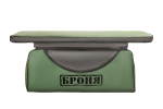 Накладки на банки комплект 91х25 БРОНЯ зеленый-черный