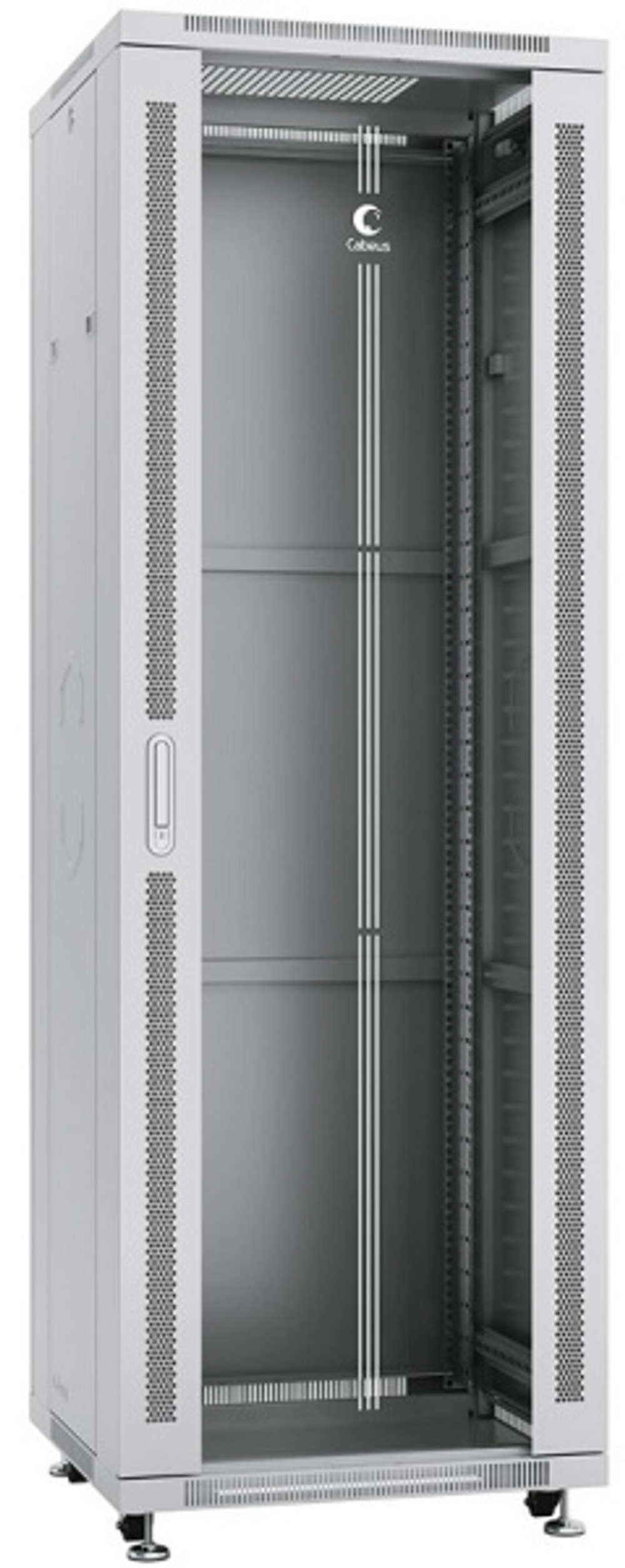 Шкаф напольный 19", 37U Cabeus SH-05C-37U60/80