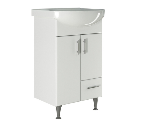 Тумба д/ванной "ВЕСТА-52" под раковину Альфана-52 (ОК) (ПВХ)