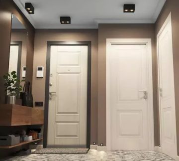 Накладной точечный светильник 2*GU5.3 DK3085-BK+BR чёрный Denkirs