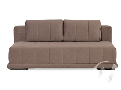 Диван прямой Флорида (БД) Карат 05 (кофейно-песочно-серый однотон)