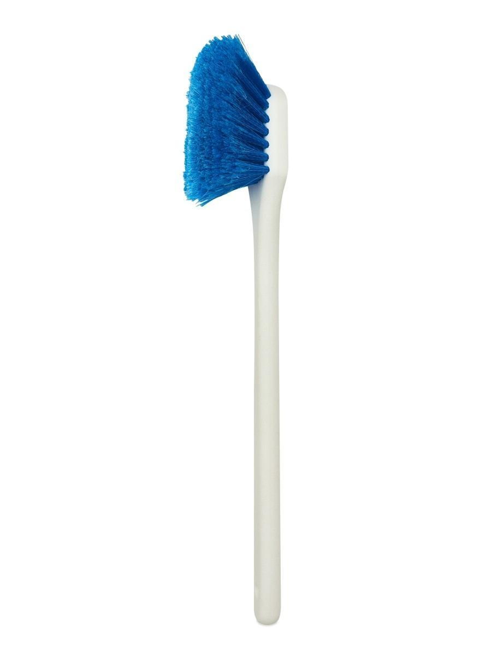 Long handle nylex brush blue щетка с длинной ручкой с мягкой щетиной.
