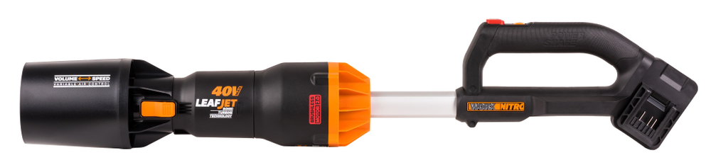 Аккумуляторная воздуходувка бесщеточная WORX WG585E 40В 4 АЧ х 2 ЗУ 2x2А коробка