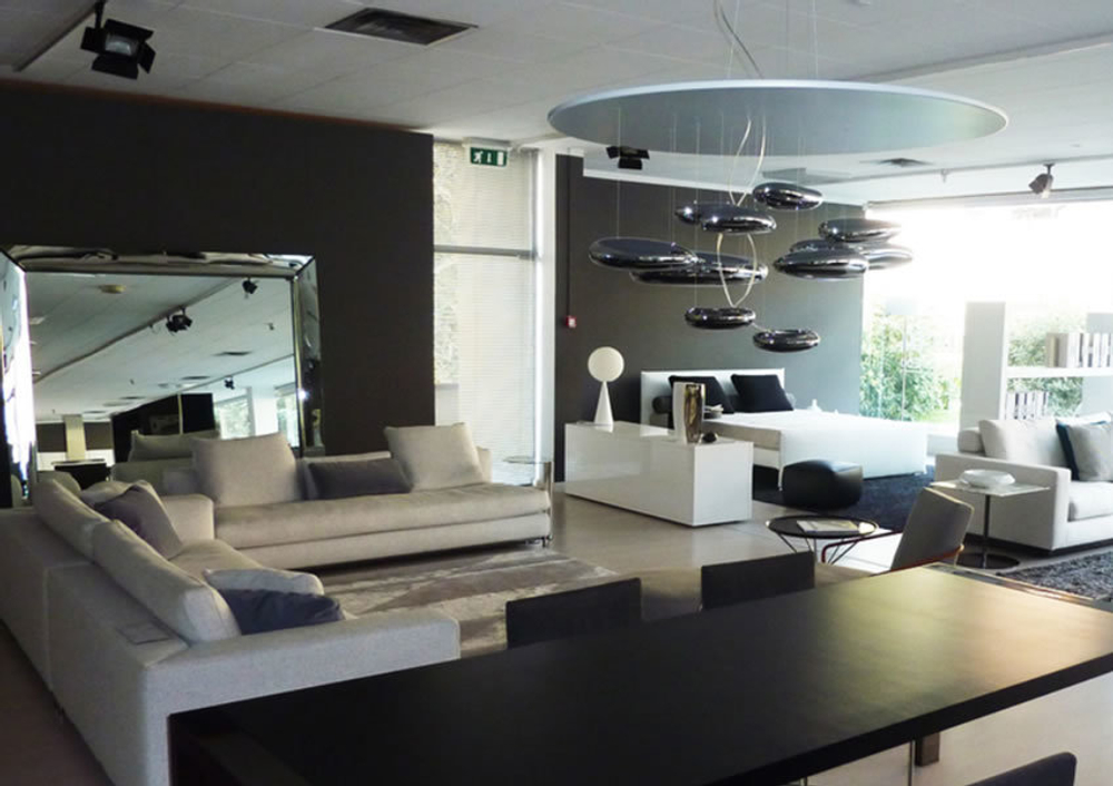 Ceiling design lamp  Mercury by Artemide (10 lampshades)