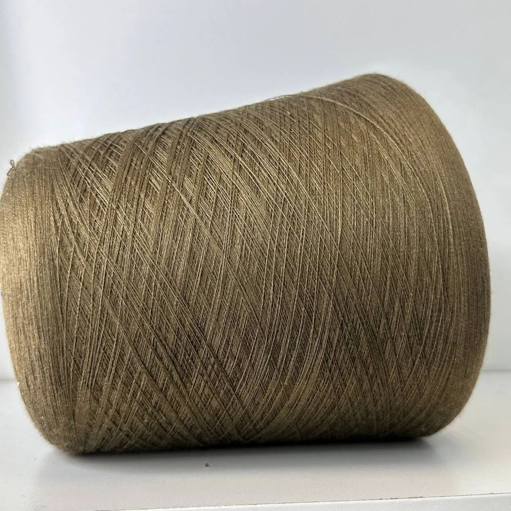 DIAMANTE - Zegna Baruffa; 70% меринос, 20% шелк, 10% кашемир; 2600м/100гр; col. 216106, цвет: оливковый хаки