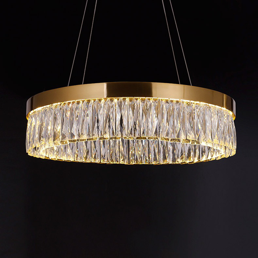 Люстра Cloyd TELEMAN C1 / Ø60 см - латунь (арт.10768)