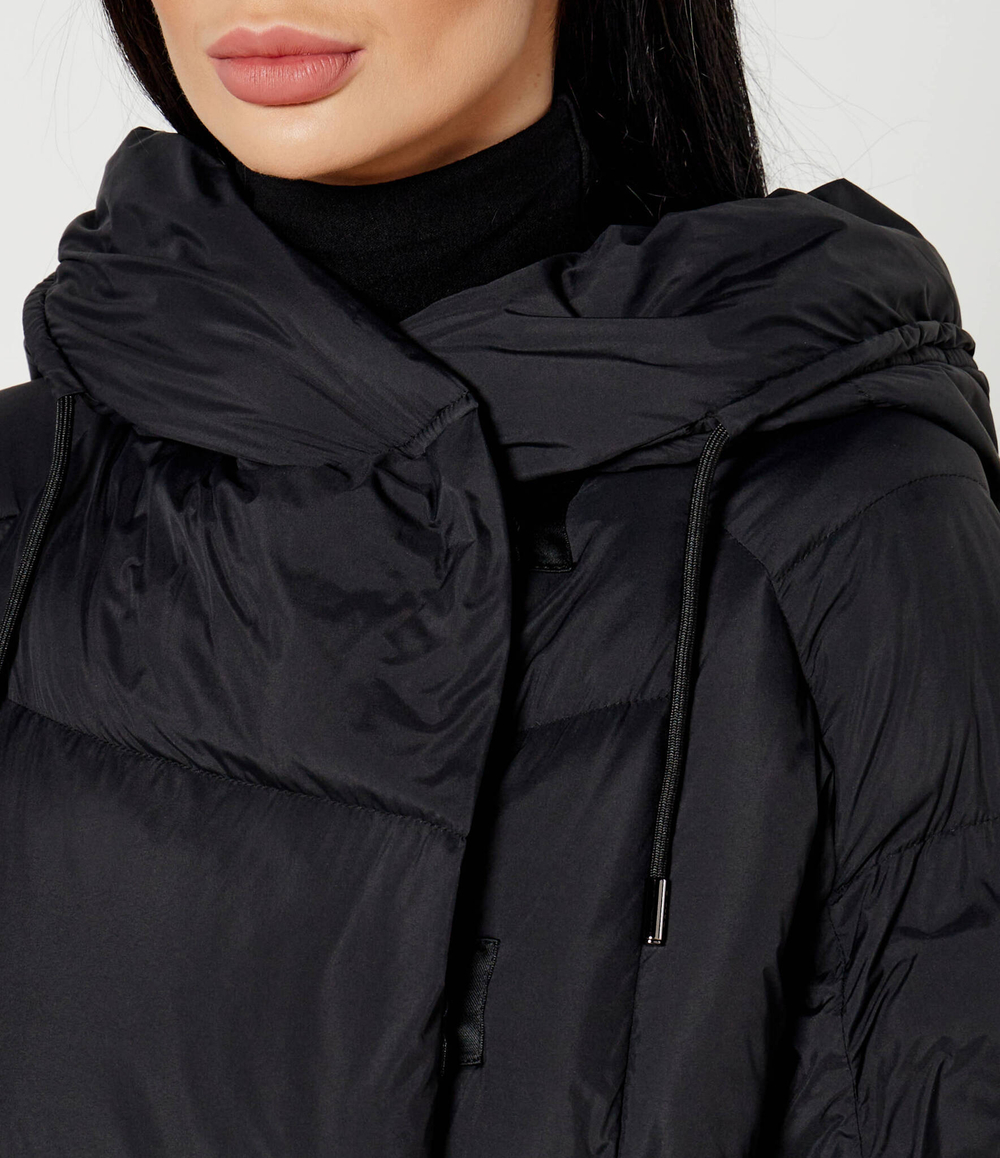 Пуховое пальто Diego M - черный(Z825 0TL)