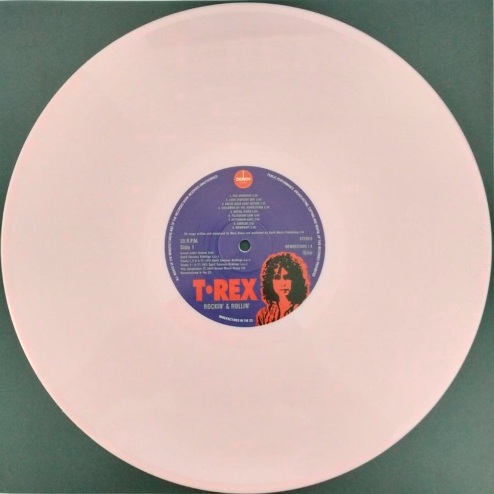 T. Rex / Rockin' & Rollin' (Coloured Vinyl)(LP)