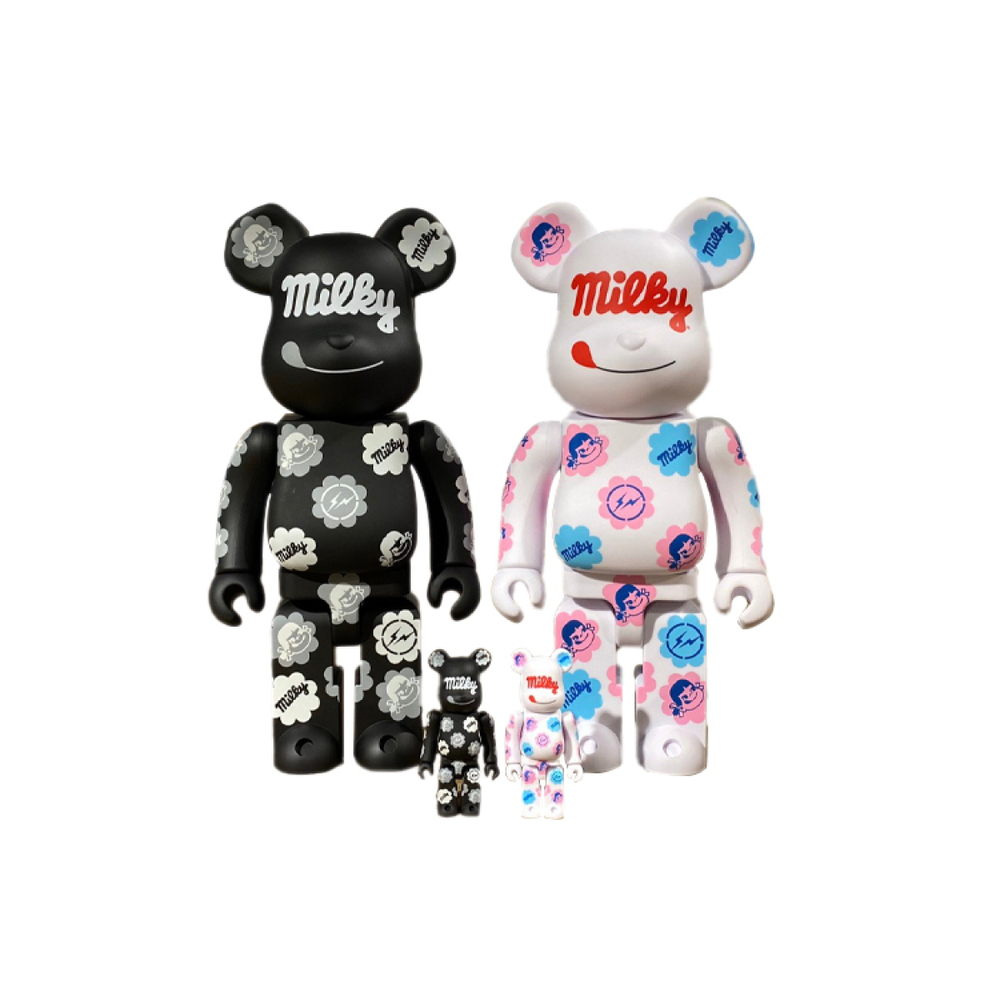 Дизайнерские игрушки BE@RBRICK MILKY THE CONVENI 100%400%, BEARBRICK3556