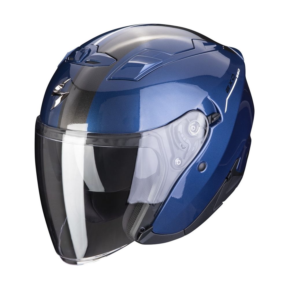 SCORPION EXO-230 SR BLUE METAL/SILVER