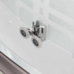 Душевая кабина DTO Серия ЕМ ЕМ2712 LED 120x80