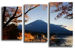 Модульная картина "Осенняя природа"