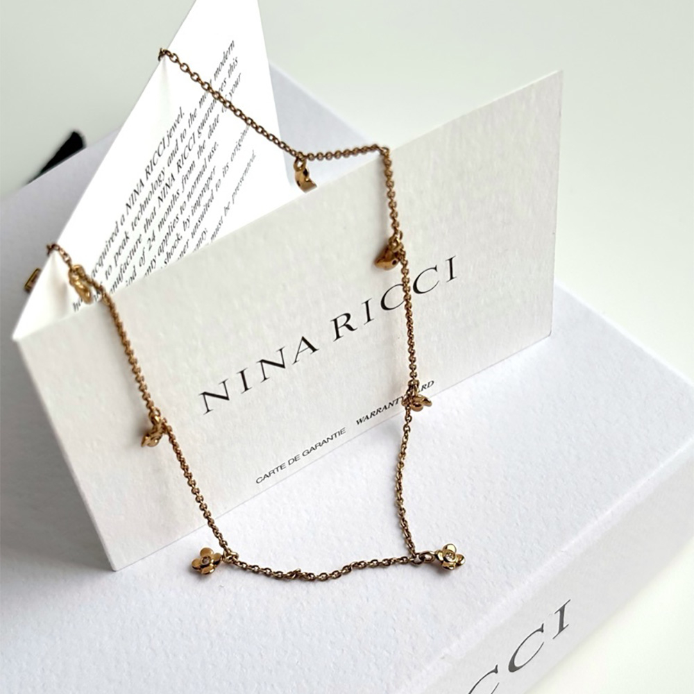 Подарочный комплект Nina Ricci: колье и серьги