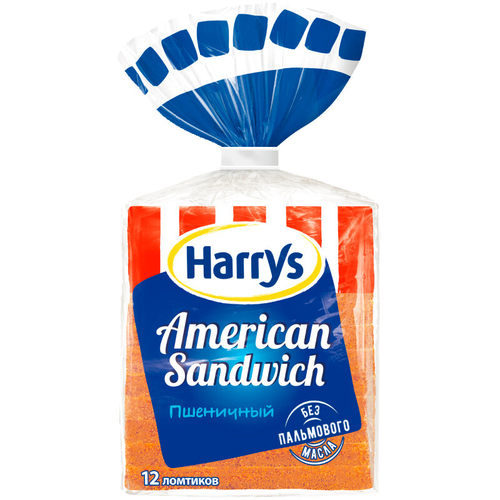 Harrys Sandwich Хлеб Пшеничный 470гр