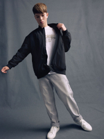 Бомбер для мальчика Next Q61-572, Черный