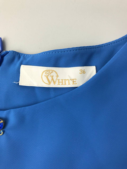 Блузка White синяя 42 размер