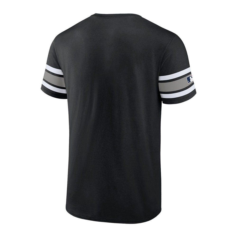 Баскетбольная футболка Fanatics Seasonal Helmet Crew Chicago White Sox T-Shirt Black