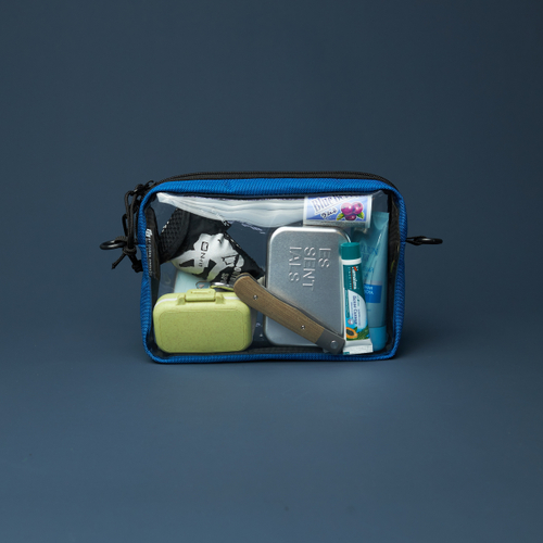 Transparent Case GO box королевский синий