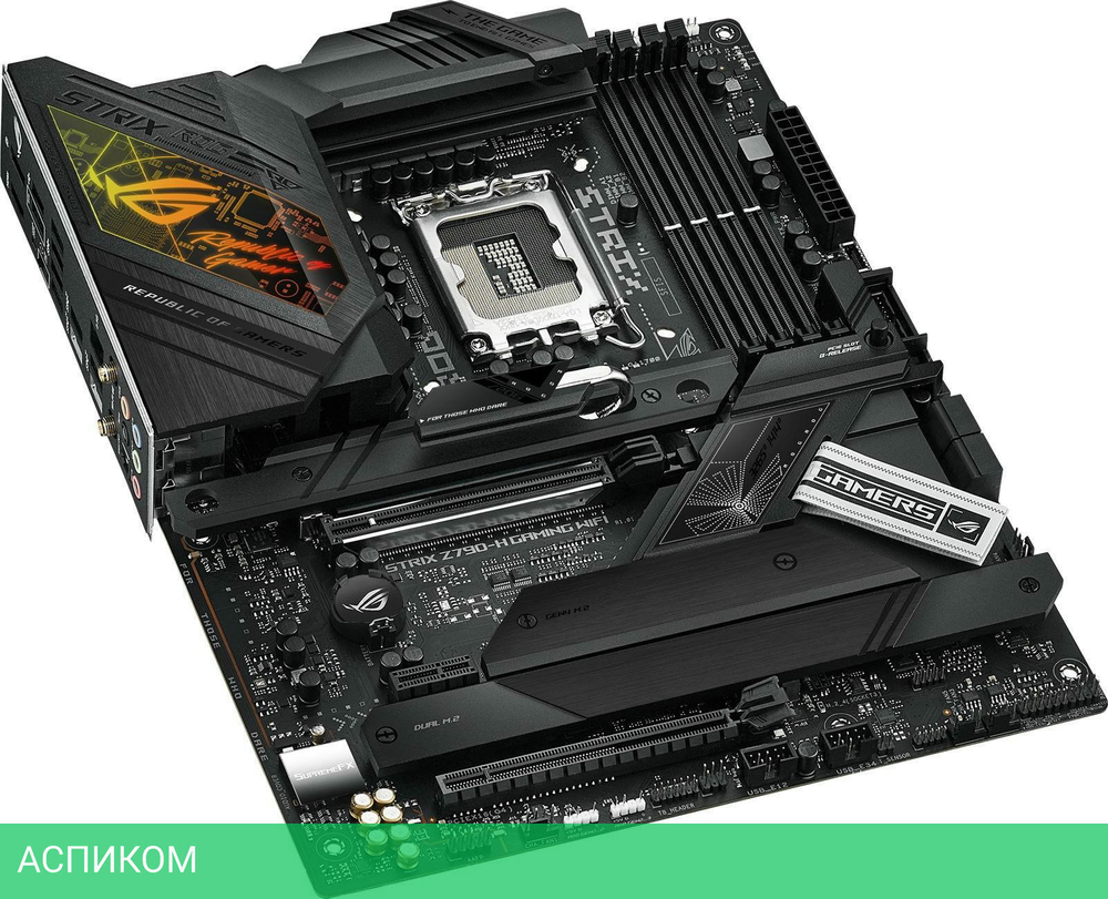 Материнская плата ASUS Rog Strix Z790-H Gaming WiFi (90MB1E10-M0EAY0)