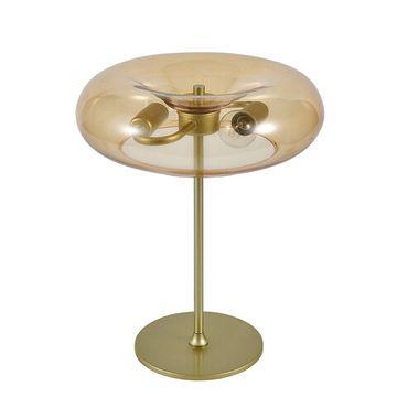 Лампа настольная 2*E27 V000542 11062/2T Amber золото/янтарный Leggero Indigo