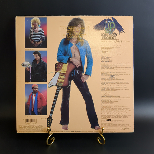 LP Joe Perry Project - Once A Rocker. Виниловая пластинка 12 дюймов. USA 1983 год