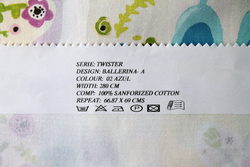 Терможаккард Twister Ballerina (Твистер Балерина) A 02 azul