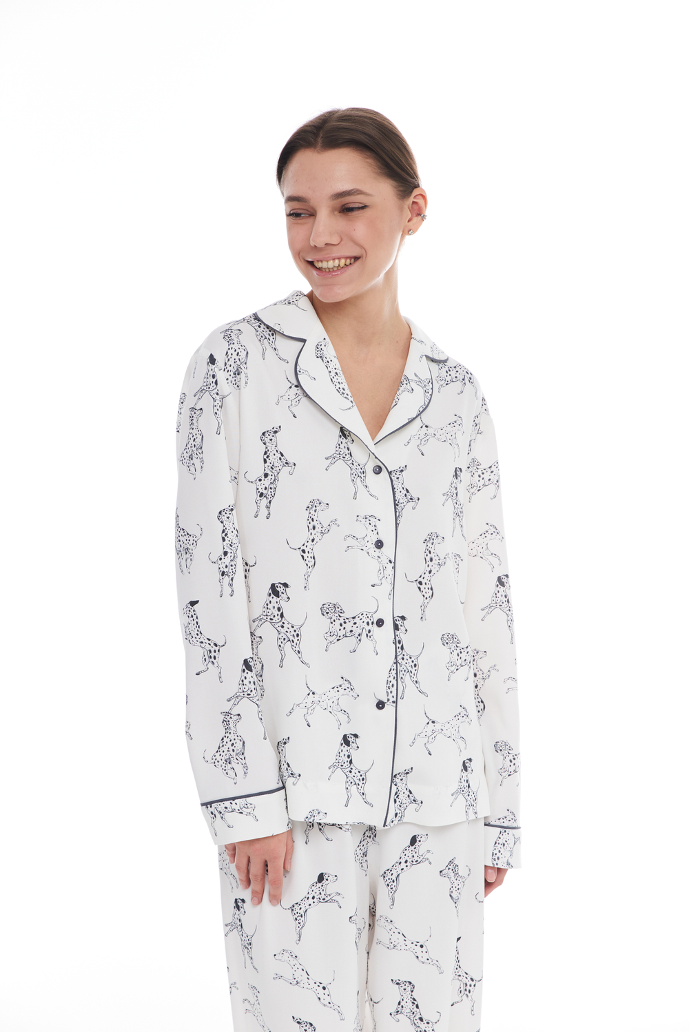 Пижама из вискозы - M размер (тройка)