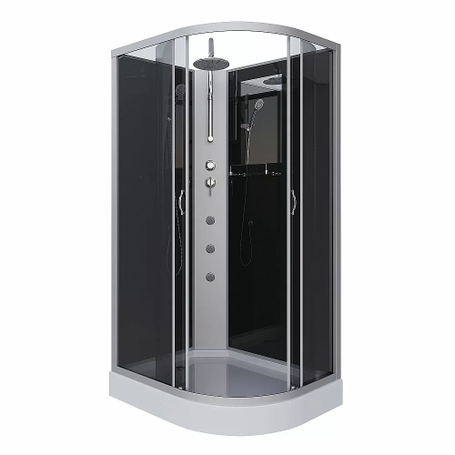 Душевая кабина Niagara Classic NG-3512-14BKTG 120х80 с гидромассажем