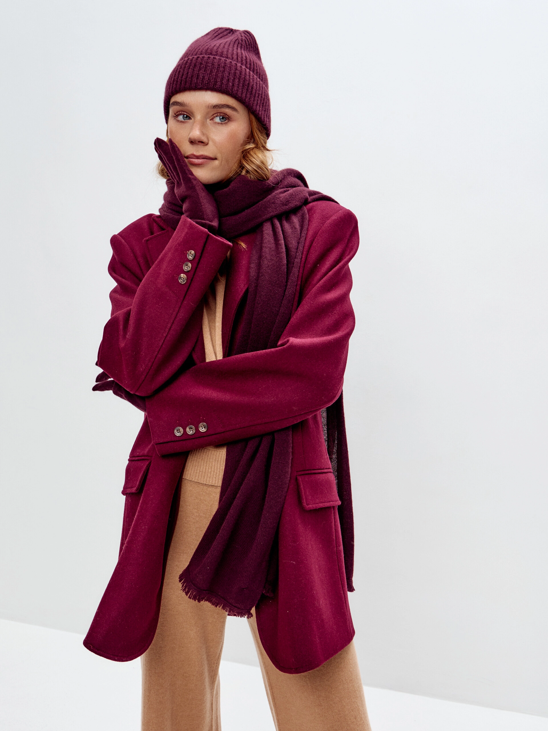 Шарф из кашемира