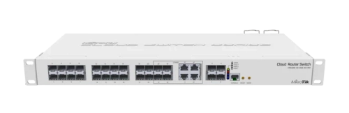 MikroTik CRS328-4C-20S-4S+RM управляемый коммутатор