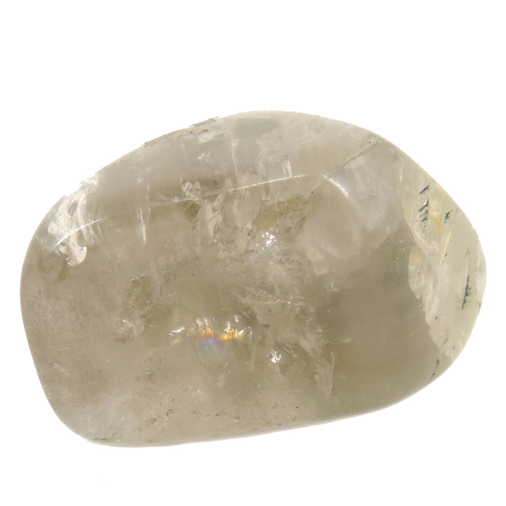 Галтель кварц дымчатый радужный асс.